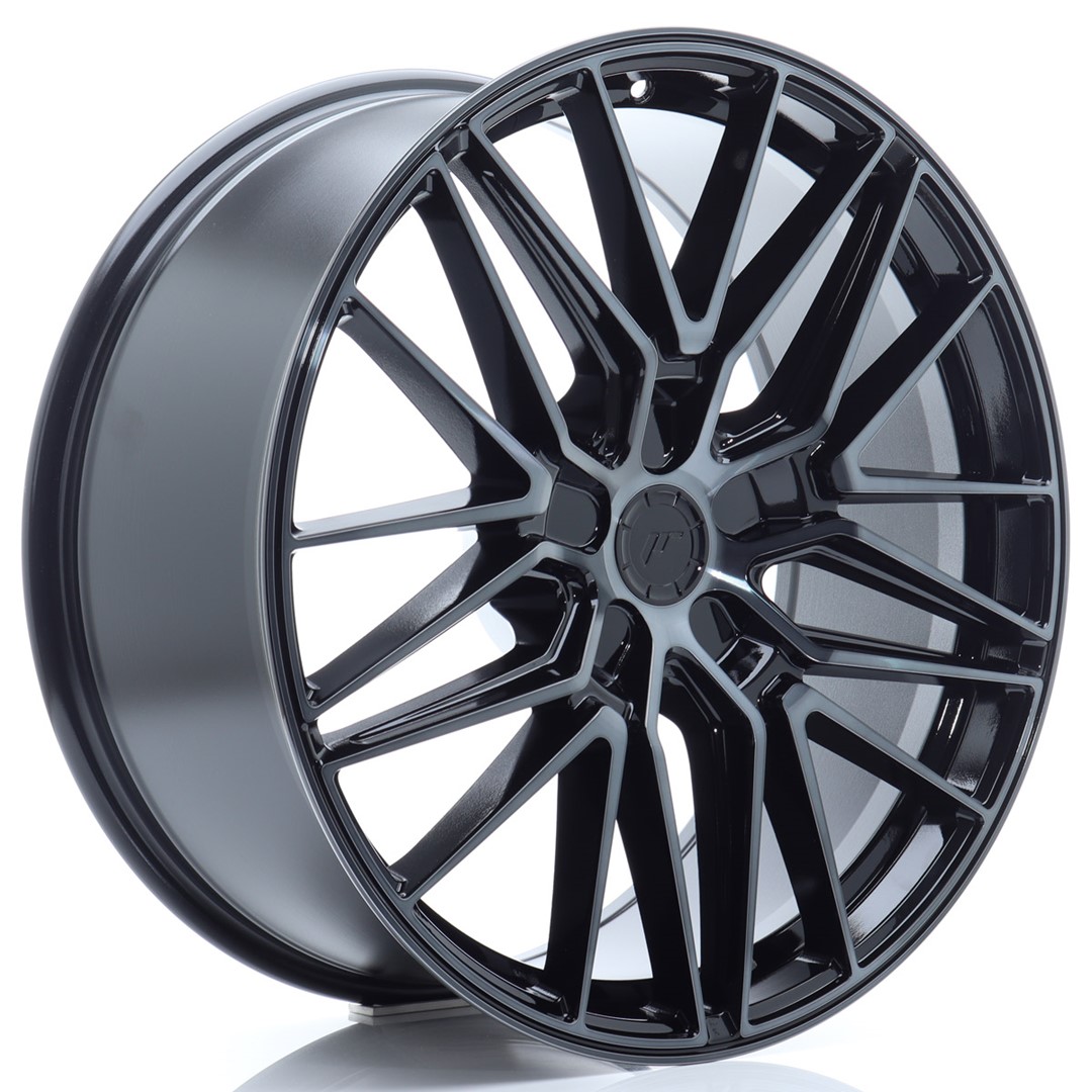 JR WHEELS JR38 Black Brushed Black Brushed