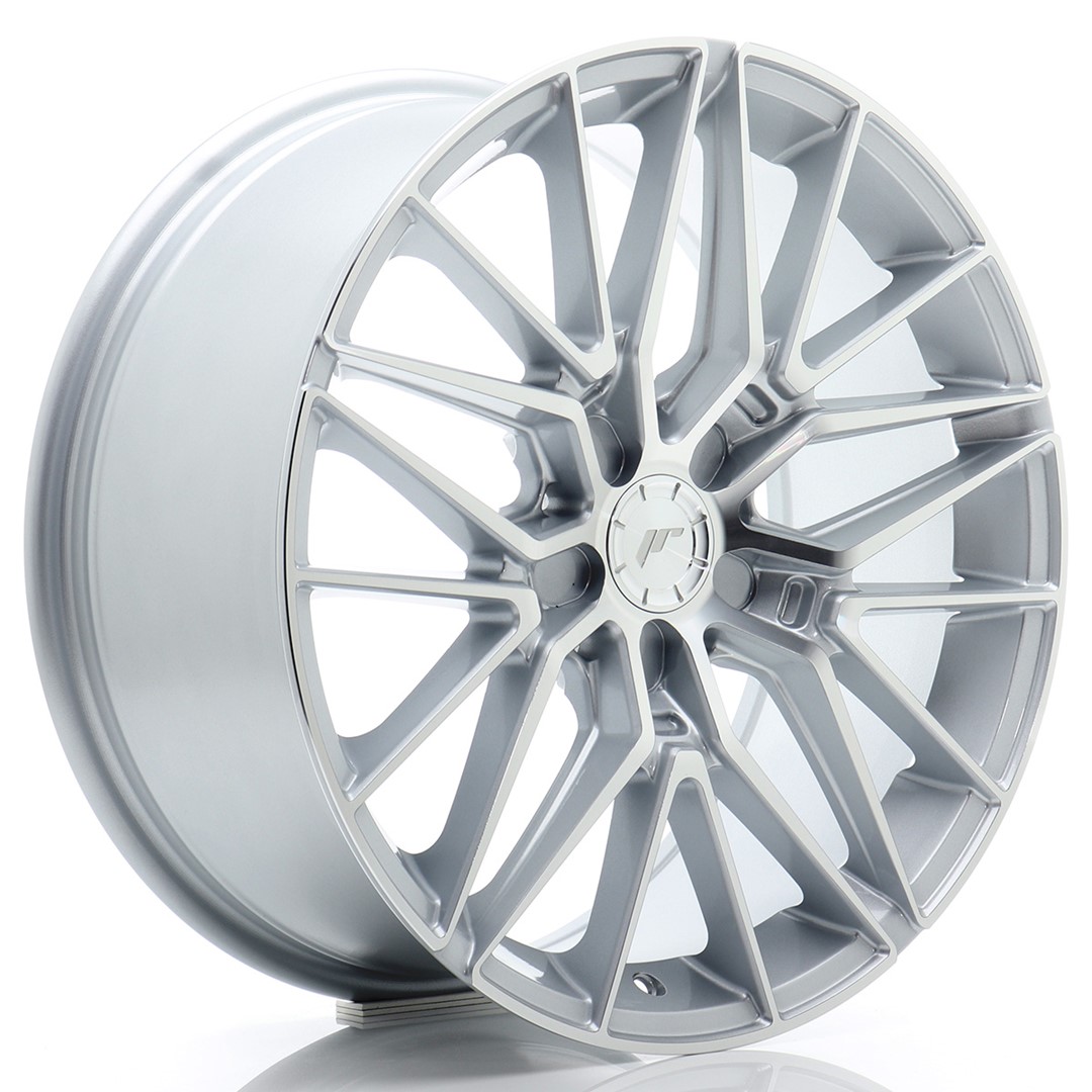 JR WHEELS JR38 Silver Machined Silver Machined