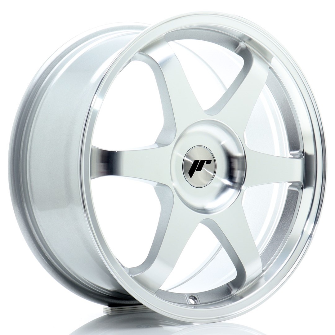 JR WHEELS JR3 Silver Machined Silver Machined