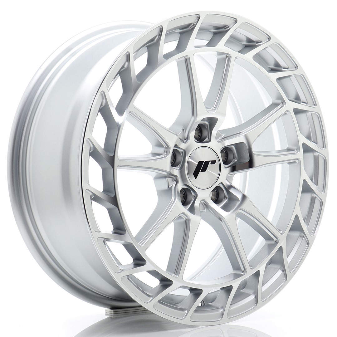 JR WHEELS JR45 Silver Machined Face Silver Machined Face