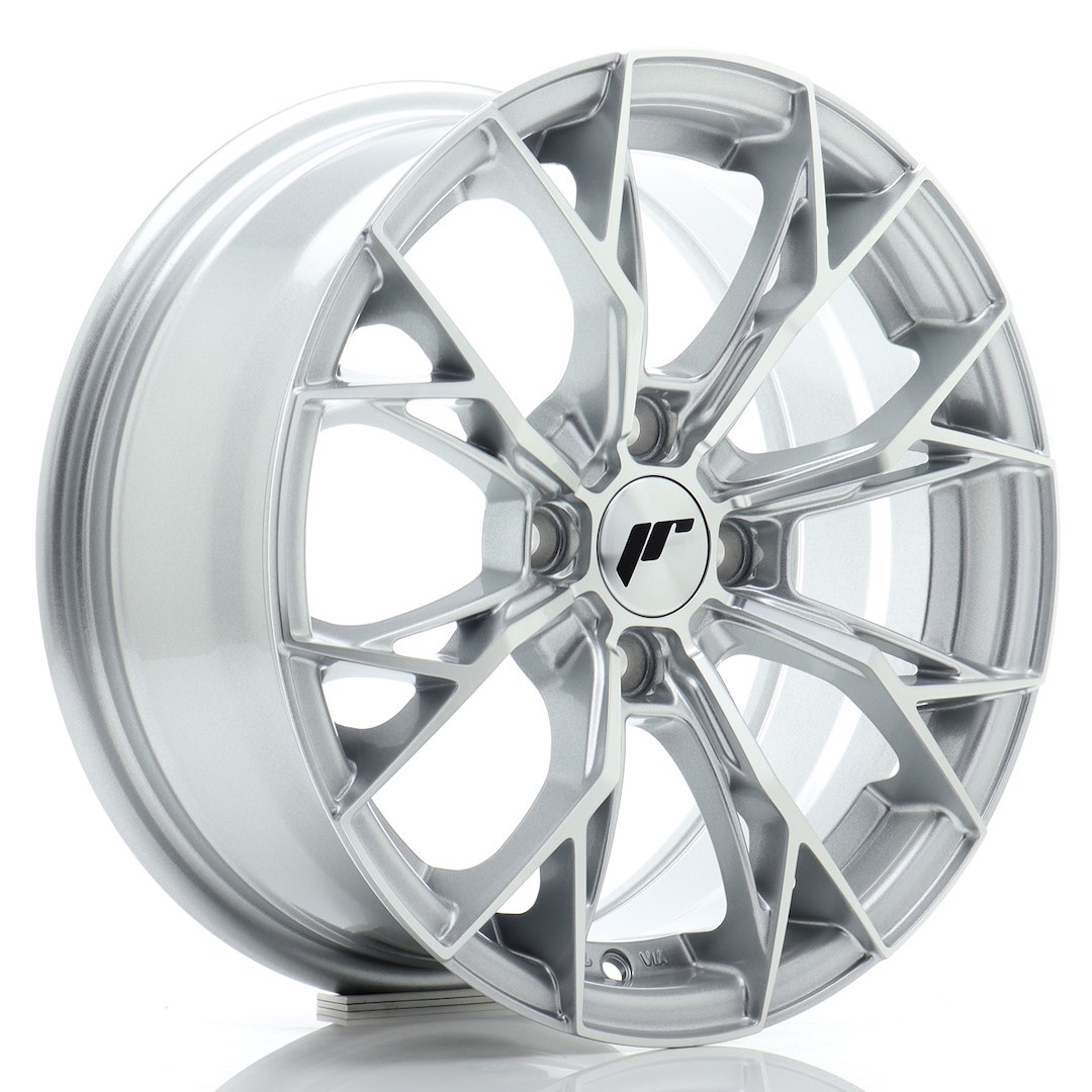 JR WHEELS JR49 Silver Machined Face Silver Machined Face