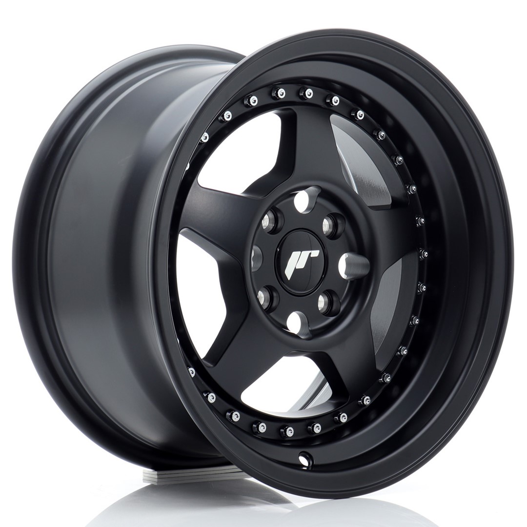 JR WHEELS JR6 Matt Black Matt Black
