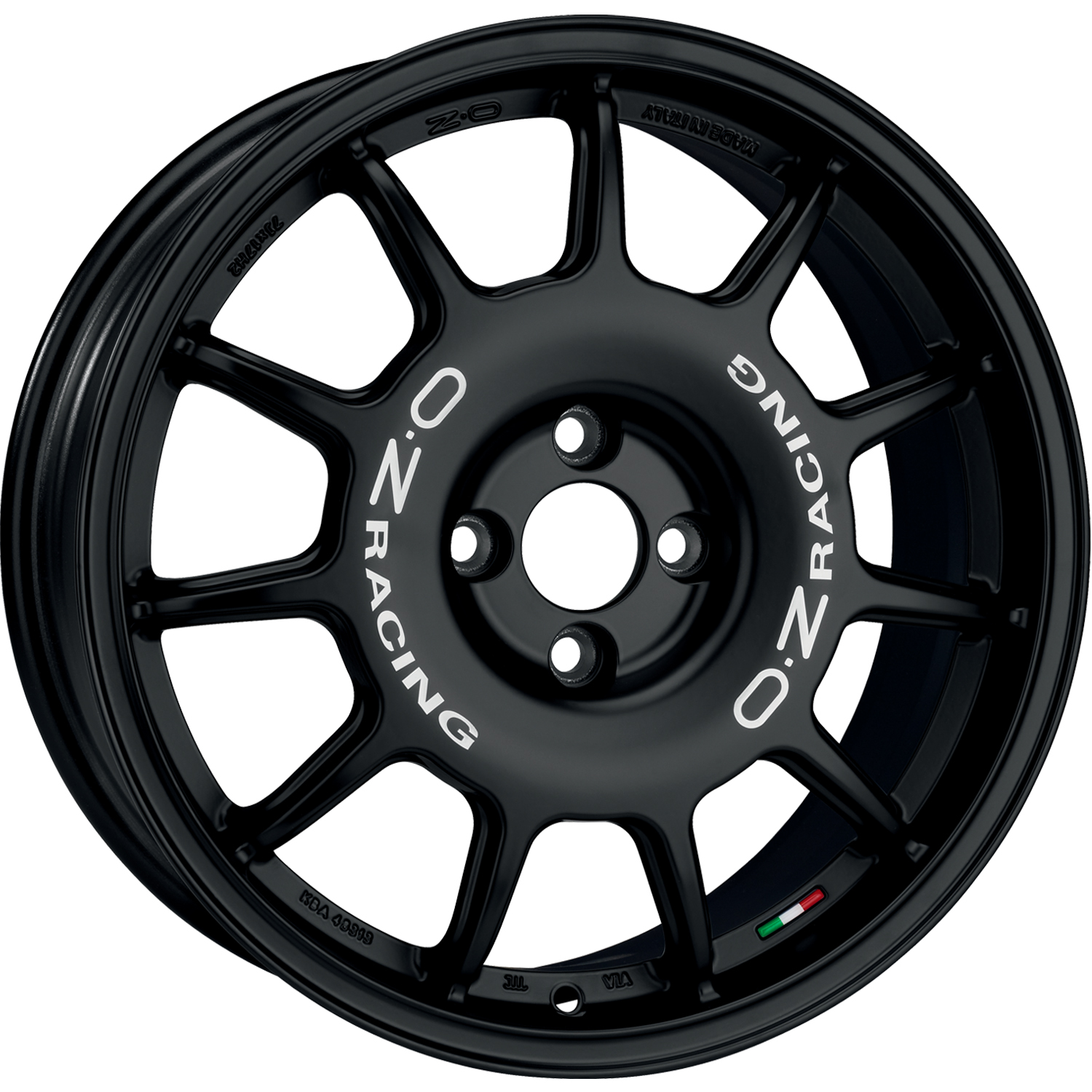 OZ Leggenda matt black white lettering