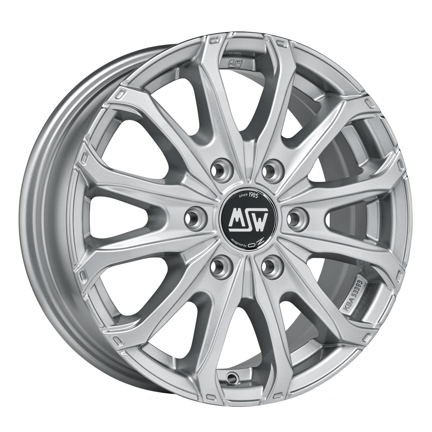 MSW Msw 48 van 6 holes full silver