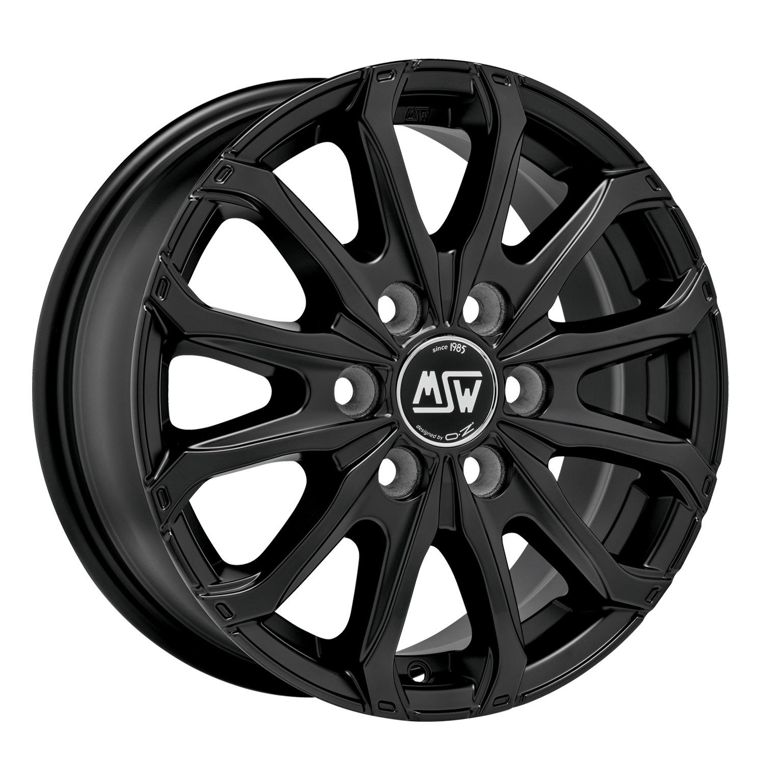 MSW Msw 48 van 6 holes matt black