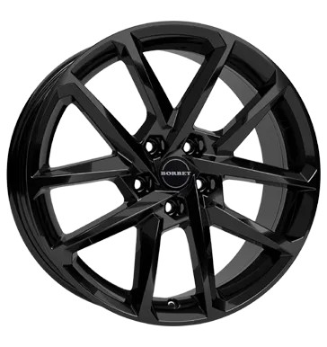 Borbet N BLACK borbet n black glossy