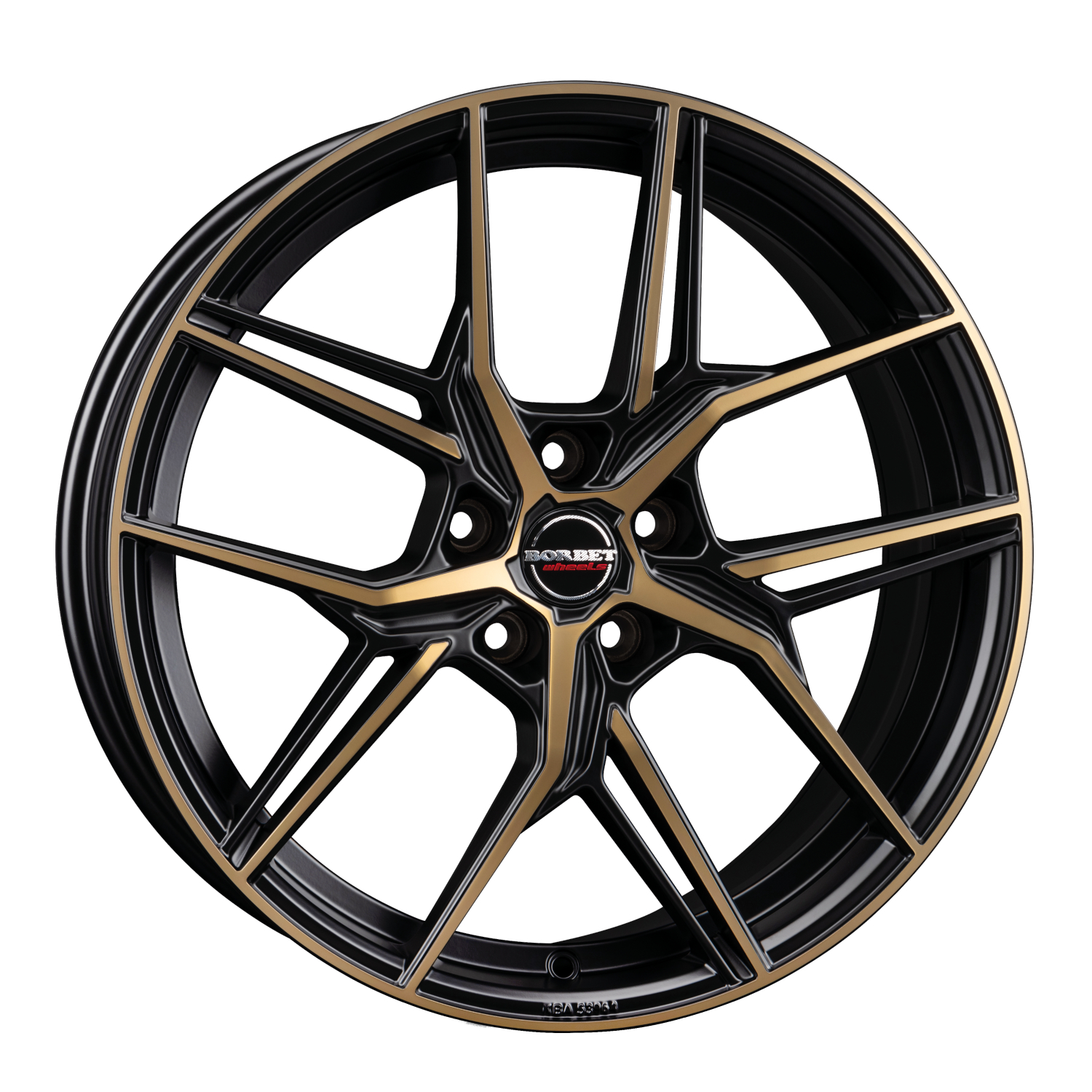 Borbet Qx black bronze matt