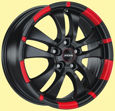 RONAL R59 MATS.RØD KANT ronal r59 mats.rod kant 5huls