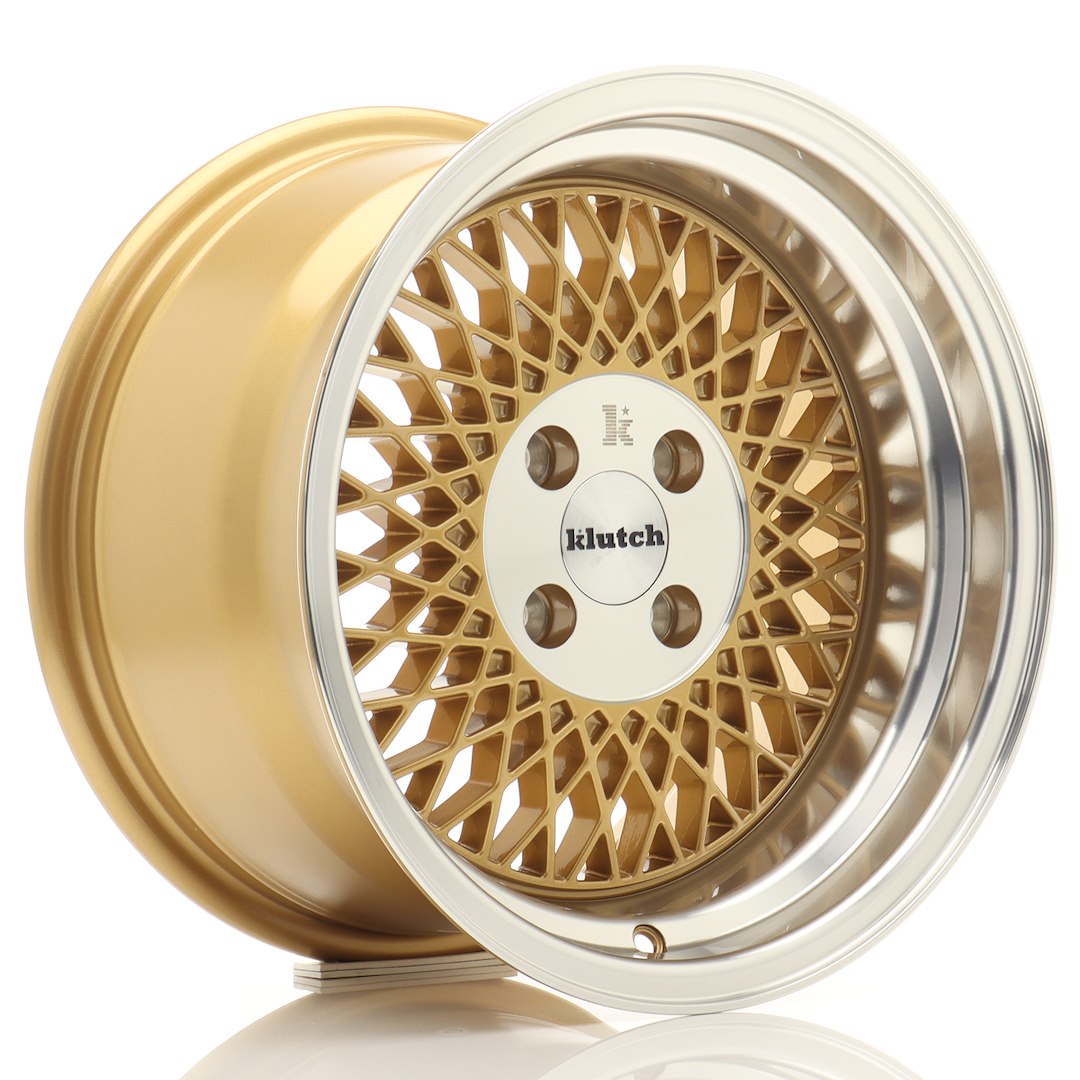 Klutch Wheels SL1 Gold w- Machined Lip Gold w/ Machined Lip