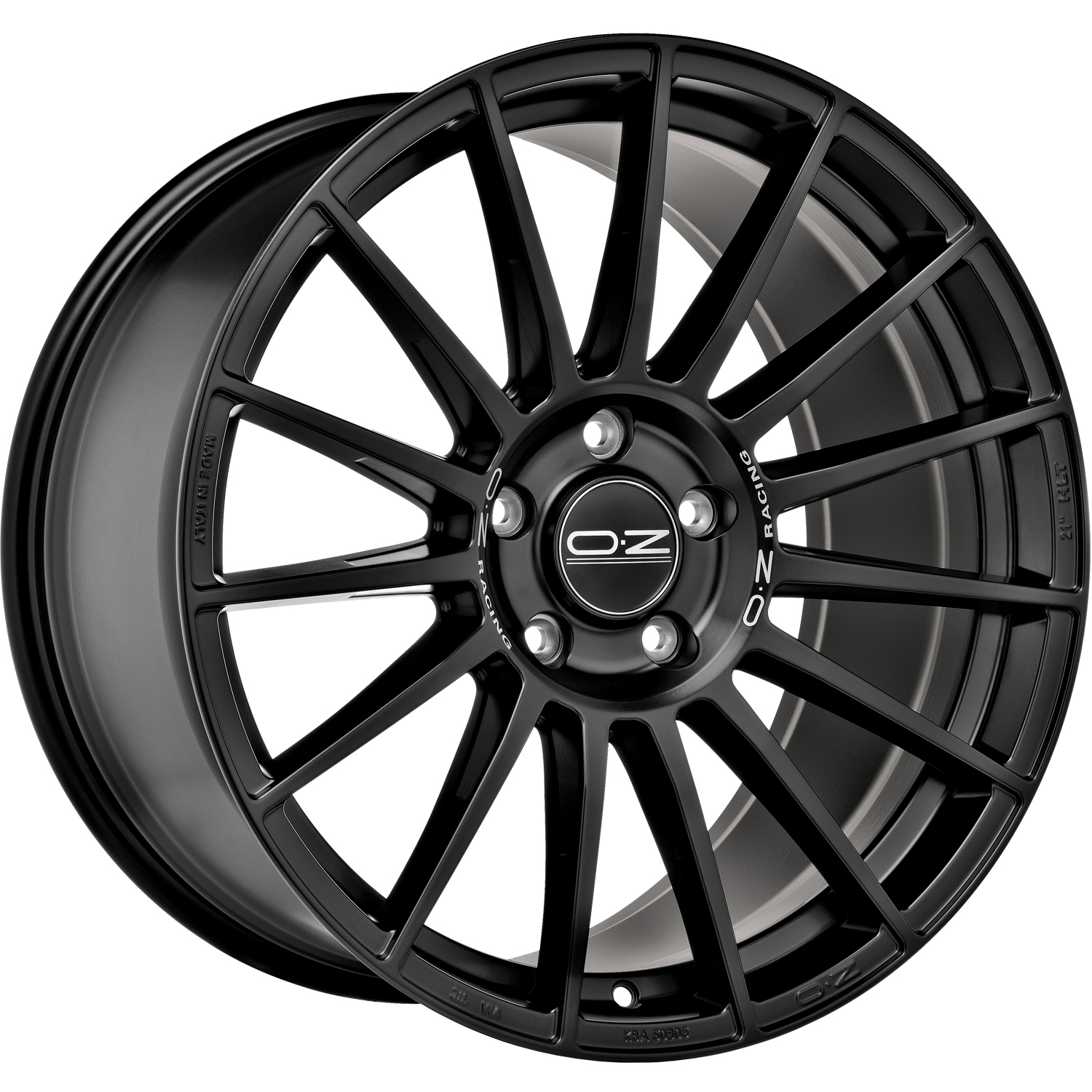 OZ Superturismo dakar matt black silver lettering