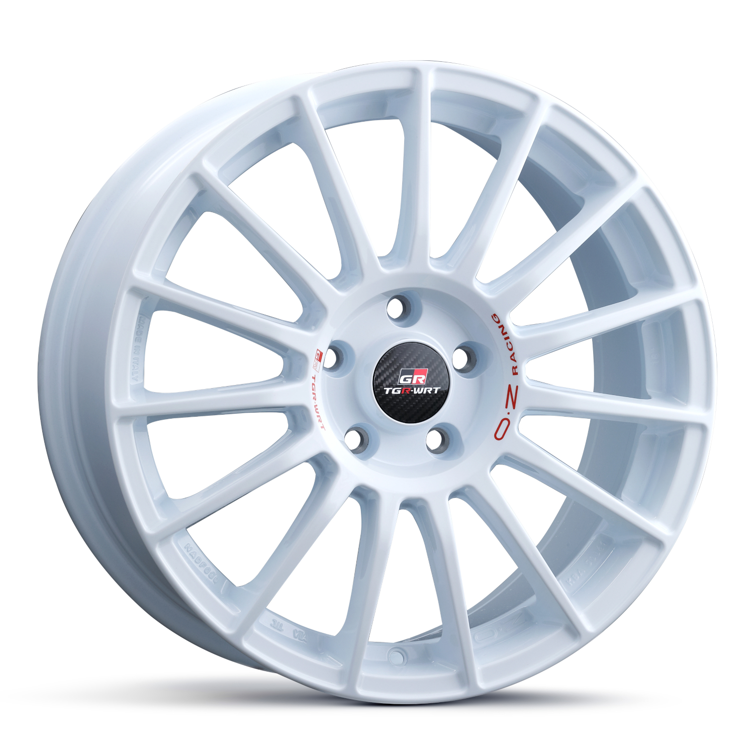 OZ Superturismo tgr-wrt race white + red lettering