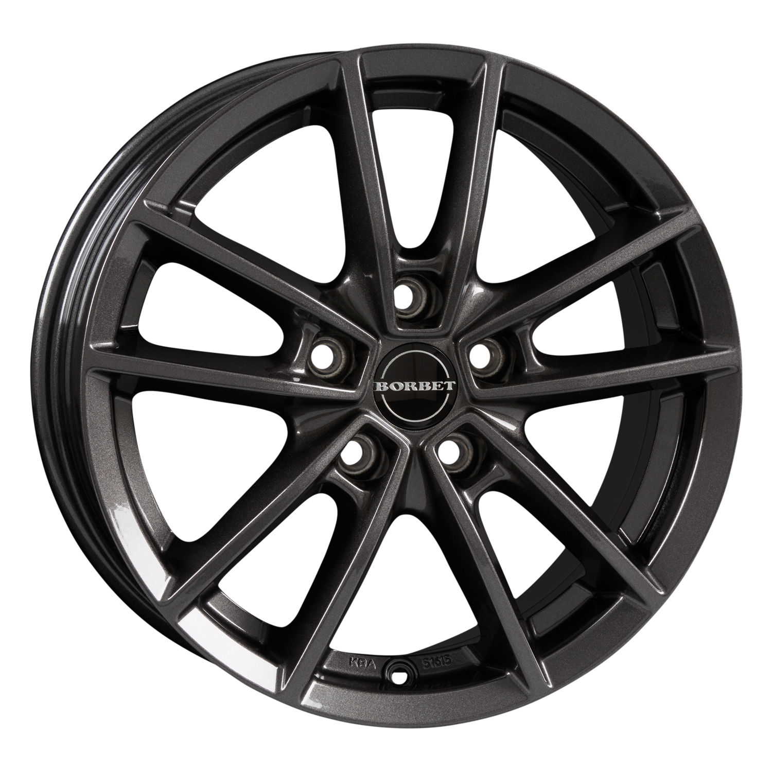 Borbet W mistral anthracite glossy