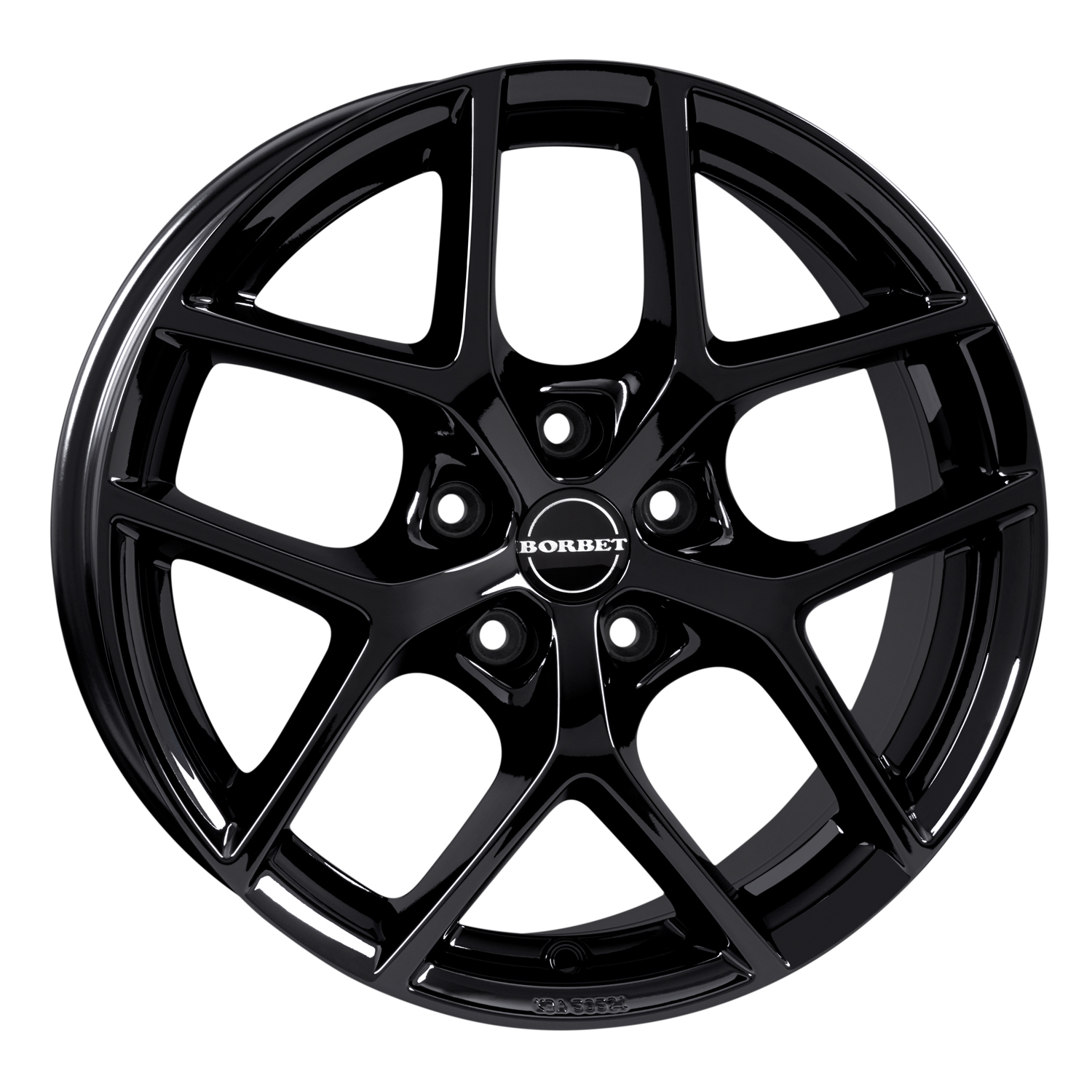 Borbet Y black glossy