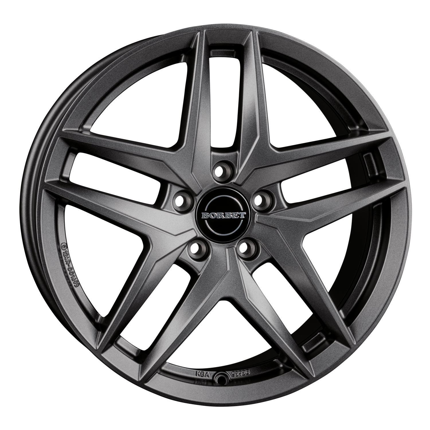 Borbet Z dark grey matt