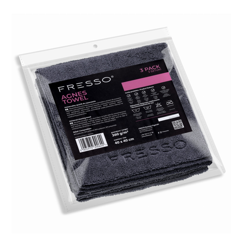 Fresso Agnes Towel 3-Pack - Mikrofiberklude 40x40 cm