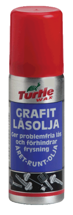 Turtle Låseolie m/Grafit 50 ml