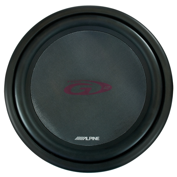 Alpine 12" subwoofer g-serie