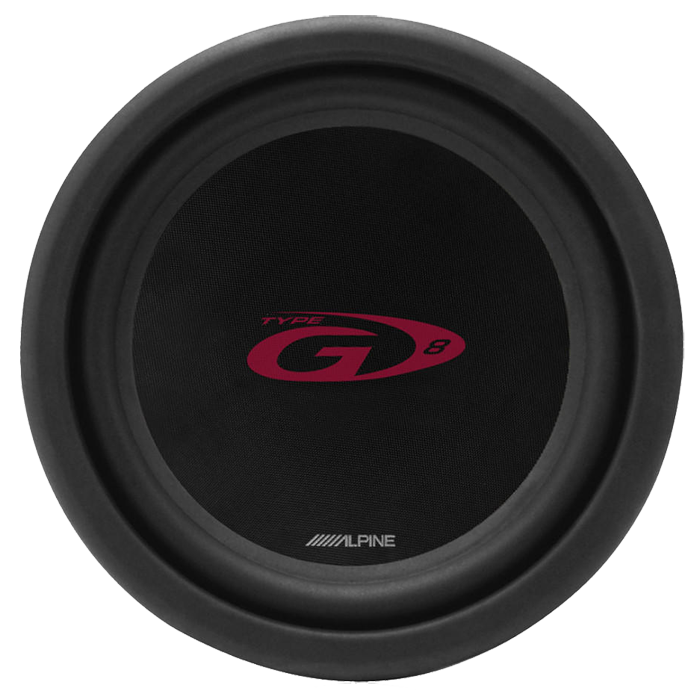 Alpine 8" subwoofer g-serie