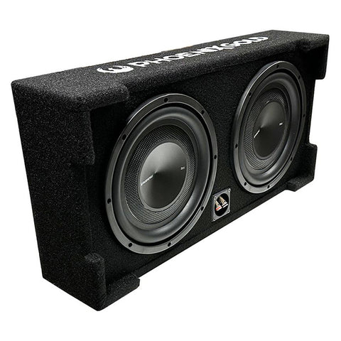 Phoenix Gold 2X10" 700W RMS 2Ohm passiv sub. box