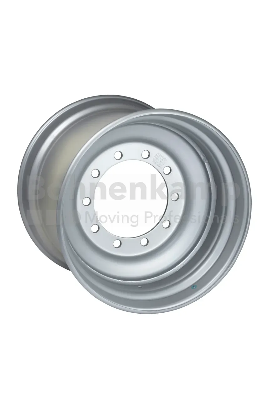 Fælg 20.00x26.5 H2 10/281/335 ET0 Sølv Ø27