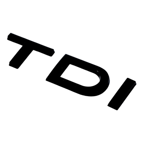 TDI emblem, Sort