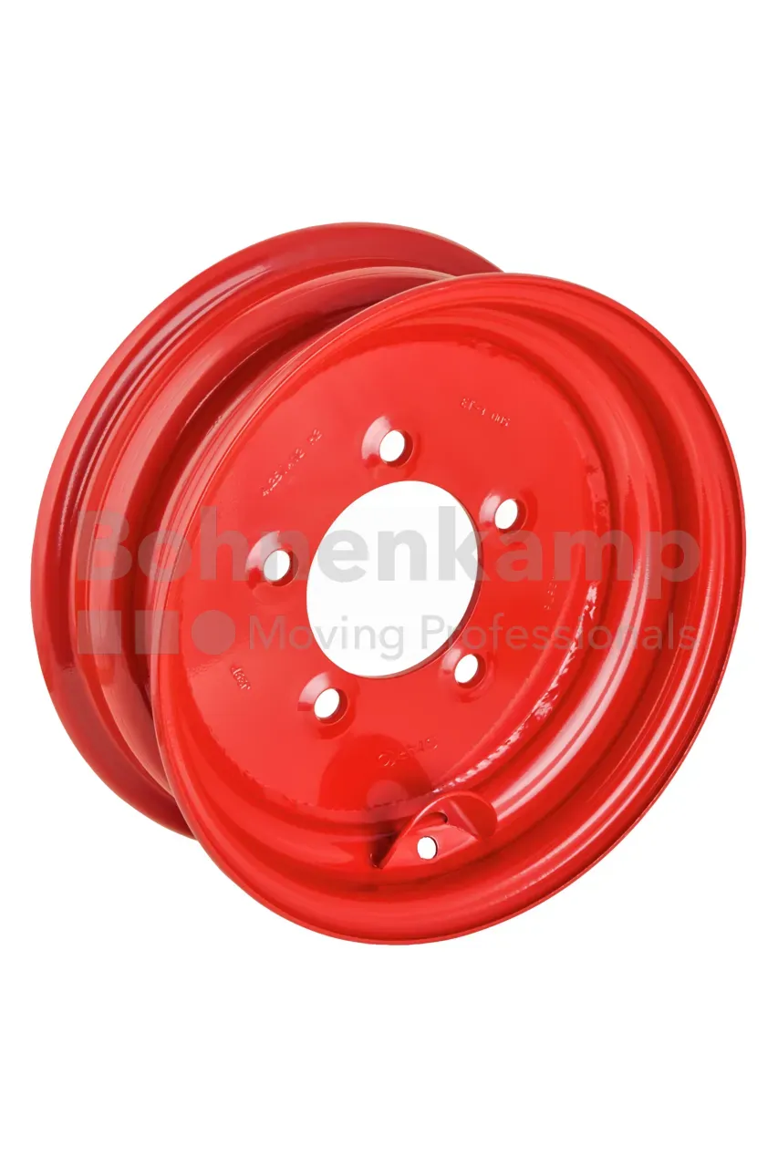 Fælg 4.25x12 5/102/140 ET-3 Rød Ø15