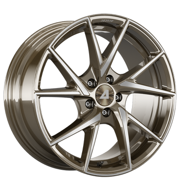 Alutec ADX.01 metallic-bronze frontpoliert metallic-bronze frontpoliert
