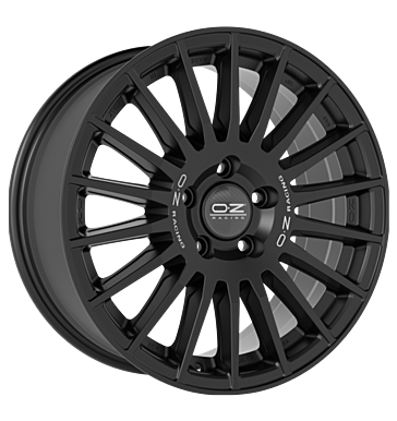 OZ Rally Desert matt black + silver lettering matt black + silver lettering