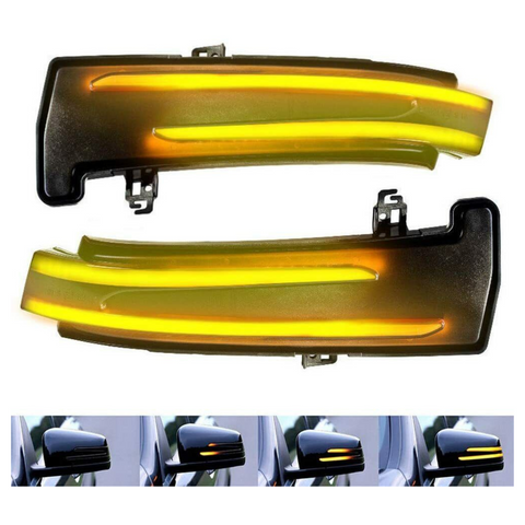 Dynamiske Blinklys til Mercedes  W176, W204, W212 m.fl.