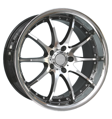 Tomason TN8 hyperblack diamant poliert + Edelstahlb. hyperblack diamant poliert + Edelstahlb.