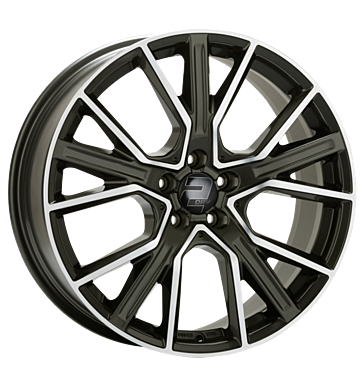 2DRV WH34 dark gunmetal hochglanzpoliert dark gunmetal hochglanzpoliert