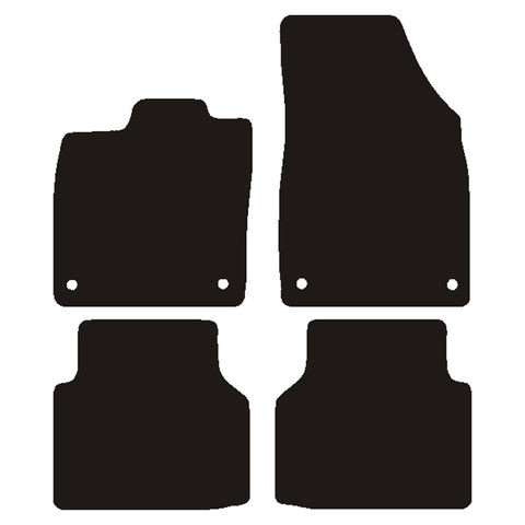 Bilmåtter VW ID.4 E21 og ID.5 E39 2020- Velour