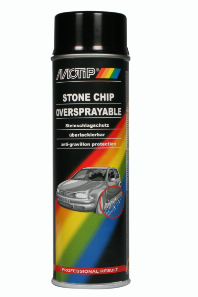 Motip Sort stenslagsbeskyttelse 500ml.