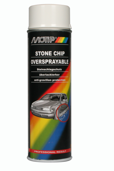 Motip Hvid stenslagsbeskyttelse 500ml.
