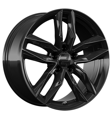 2DRV WH40 schwarz glänzend lackiert schwarz glänzend lackiert