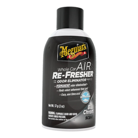 Meguiar's Kabinerens/Airconrens - Car Air re-fresher - Black Chrom Duft