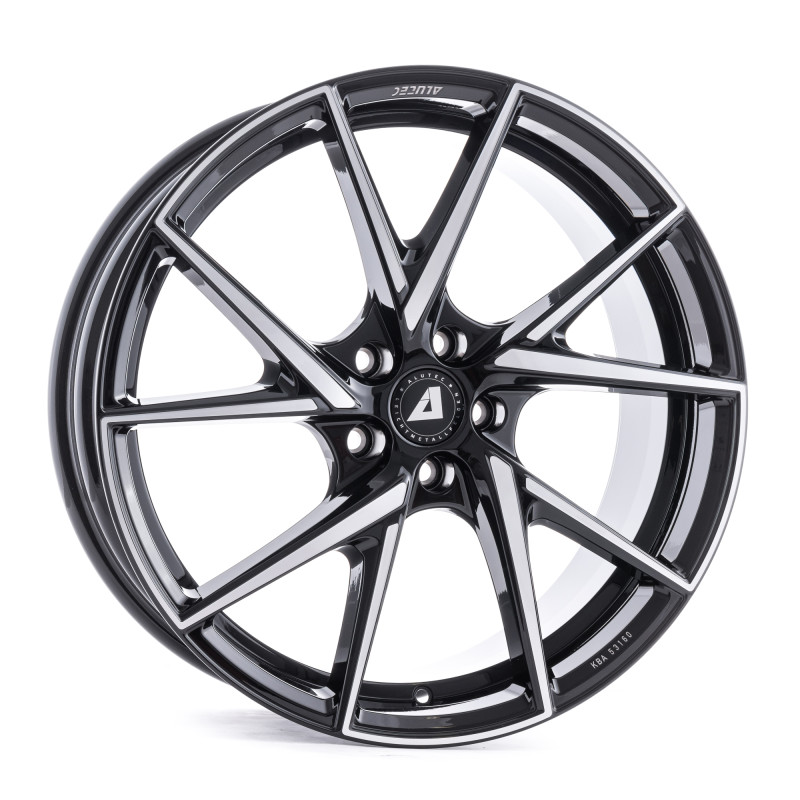 Alutec ADX.01 diamant-schwarz frontpoliert