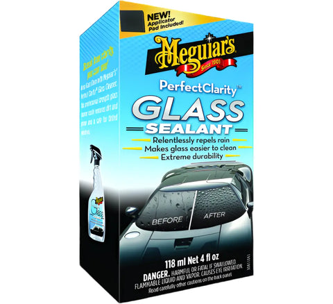 Meguiar's Rudecoating - Perfect Clarity Glass Sealant - Pakkeløsning