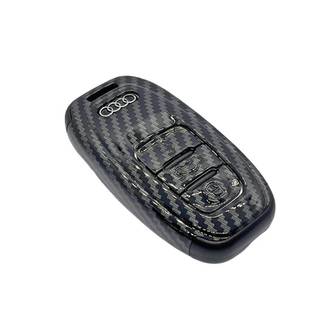 Audi bilnøgle cover, Carbon, A3/A4/A5/A6/A7/A8