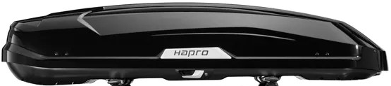 Hapro Trivor 560 Liter tagboks Black Metallic