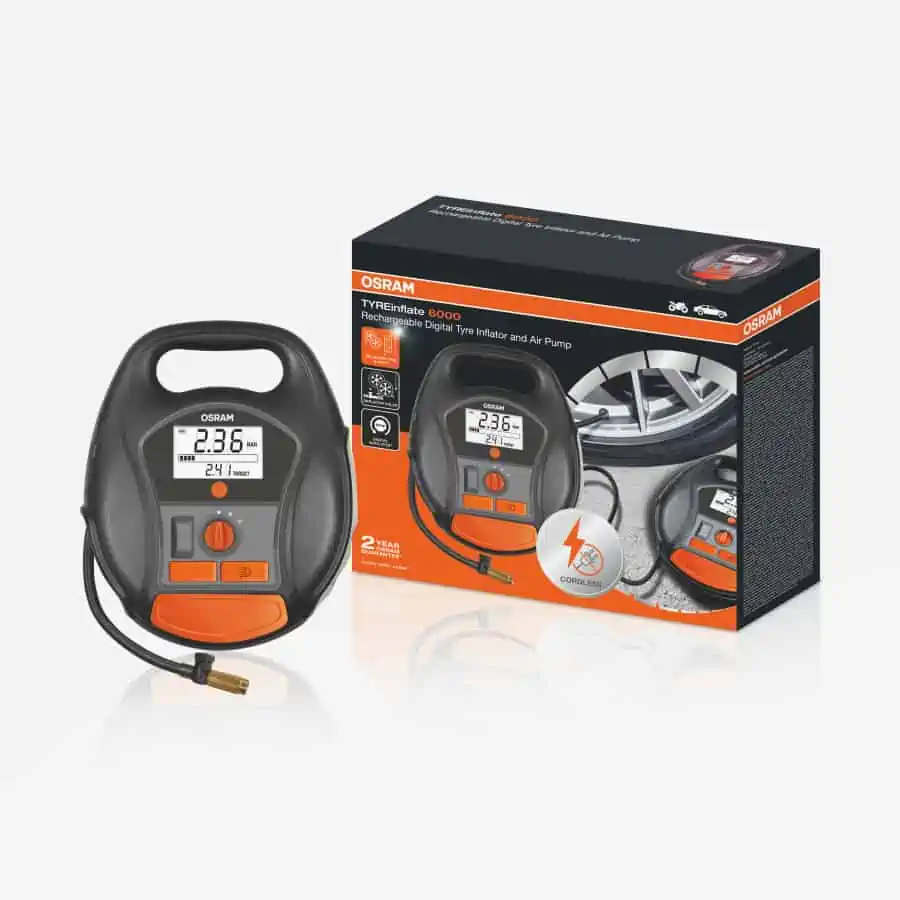 OSRAM GENOPLADELIG LUFTKOMPRESSOR