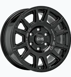 OZ Rally Legend gloss black + dark lettering gloss black + dark lettering