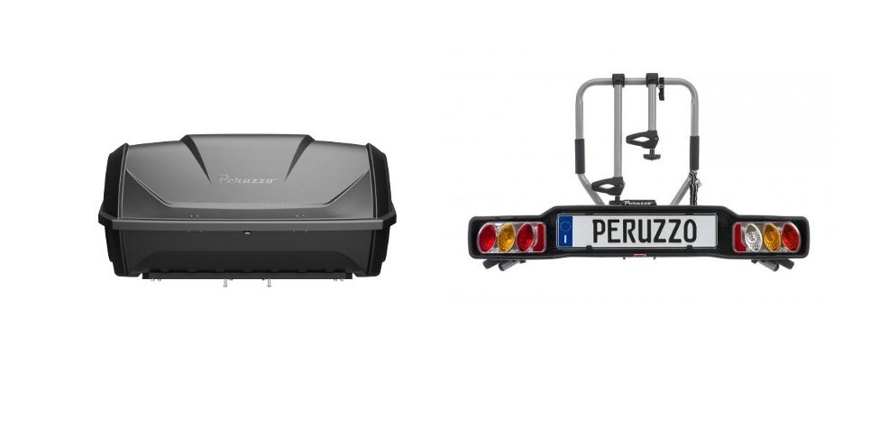 Peruzzo Siena Cykelholder til 3 cykler + Spazio boks 340 lit