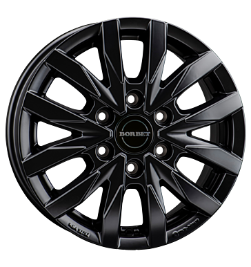 Borbet CW6 black matt black matt