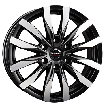 Borbet CW6 black polished matt black polished matt