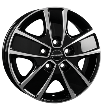 Borbet CWG black polished black polished