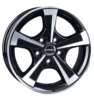 Borbet CWT black polished glossy black polished glossy