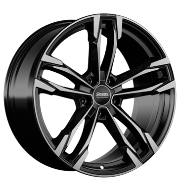 OCEAN WHEELS F5 black polish black polish