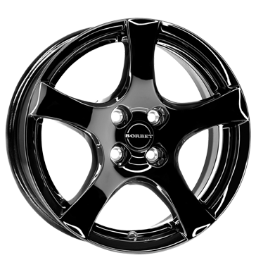 Borbet F black glossy black glossy