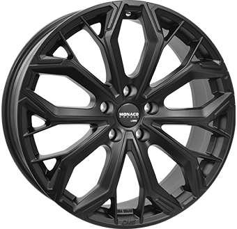 Monaco wheels Gpc17 Dull Black